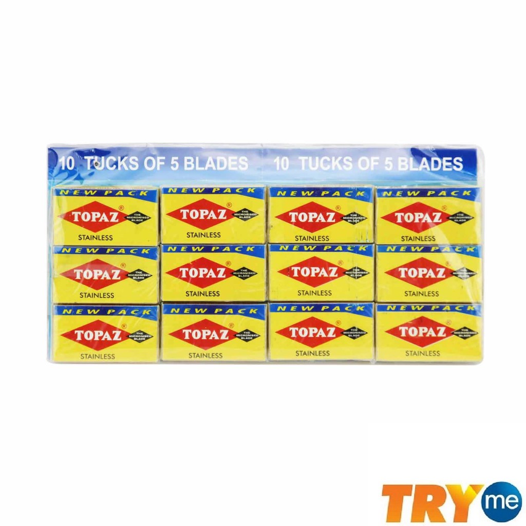 Topaz Razor Cart HC Blade (5's x 20) | Shopee Malaysia