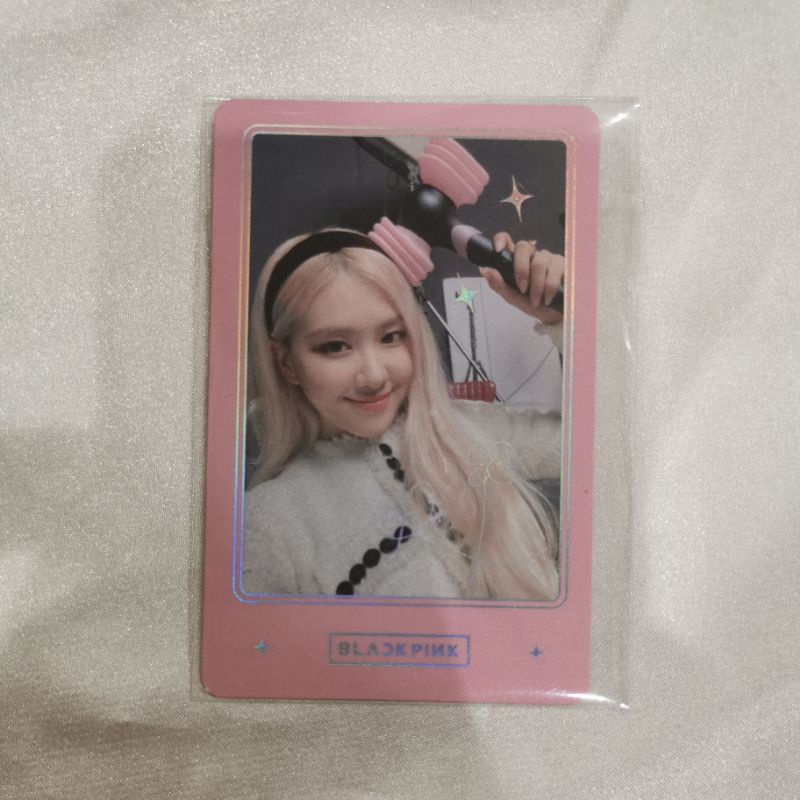 Blackpink Lightstick Photocard Rose | Shopee Malaysia