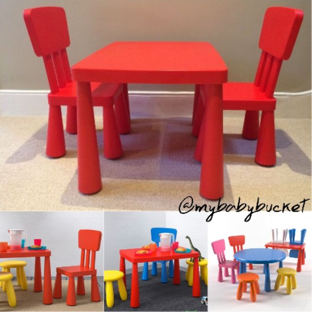 Ikea mammut hot sale children's table