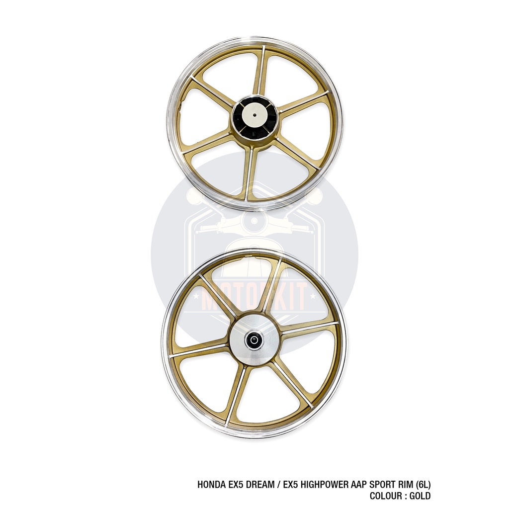 HONDA EX5 DREAM / EX5 HIGHPOWER AAP SPORT RIM (6L) | Shopee Malaysia