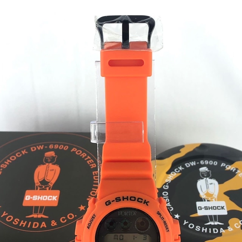 Casio G-Shock X PORTER 2018 Orange Limited Edition DW-6900FS