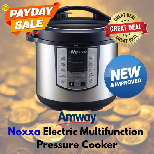 Noxxa Electric Multifunction Pressure Cooker Periuk Noxxa Model Terbaru 2022 Shopee Malaysia