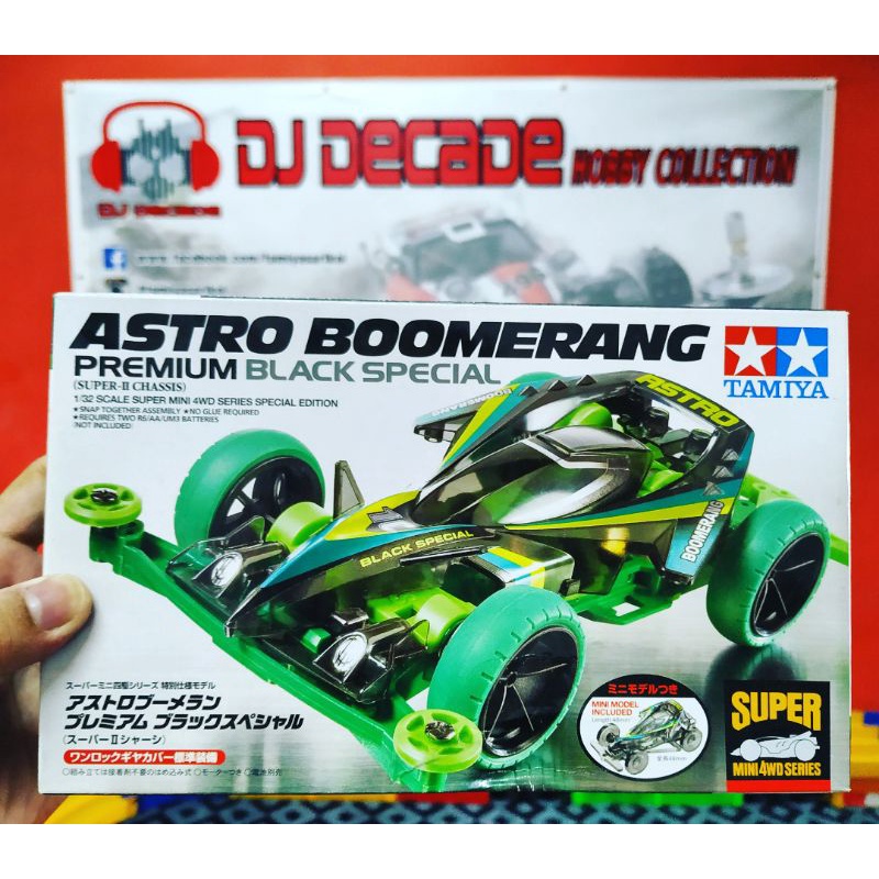 TAMIYA ASTRO BOOMERANG PREMIUM BLACK SPECIAL | Shopee Malaysia
