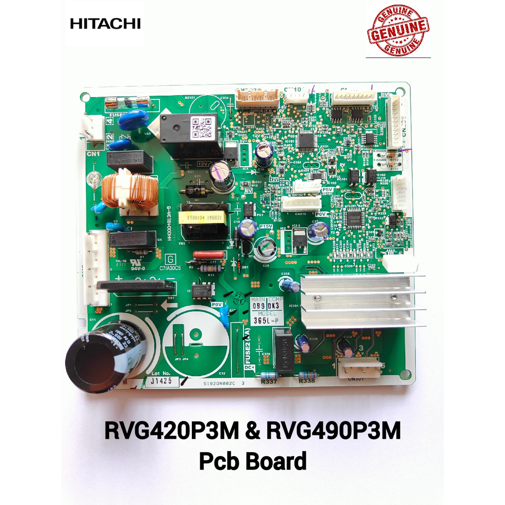 {100% ASLI}HITACHI PETI SEJUK PAPAN PCB/ {100% ORGINAL}HITACHI ...