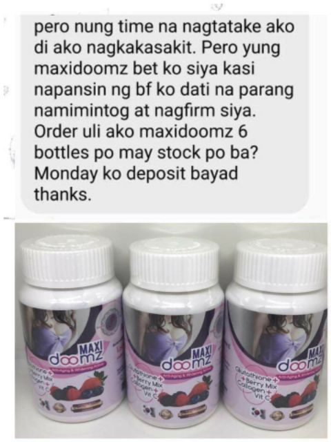 maxi doomz glutathione review Maxin Breast Enlargement And Anti Aging & Whitening Active Pills By Top Choice- Trendyol  MAXI Doomz  Try