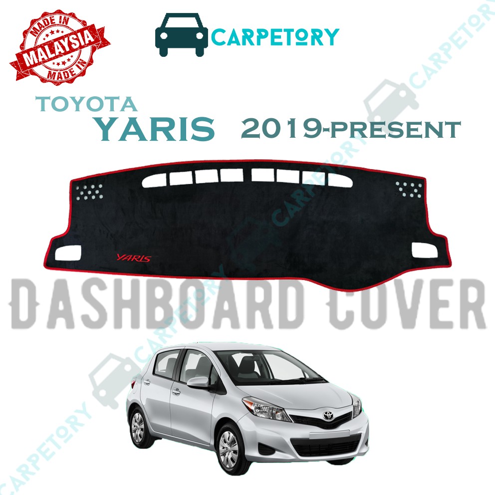 Toyota Yaris Velvet Leather Dashboard Cover Dashboard Protector