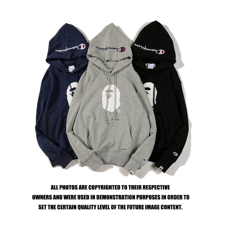 Bape champion online hoodie