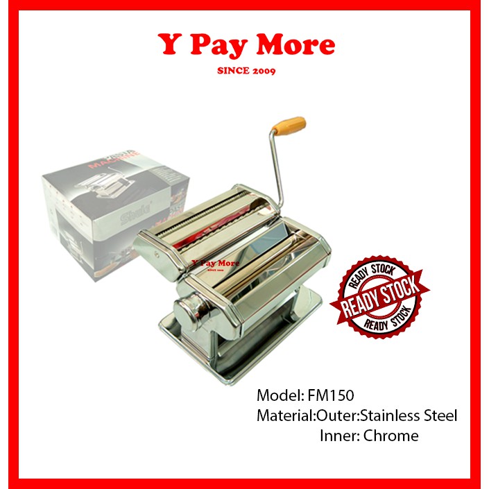Shule Stainless Steel Manual Noodle Machine Pasta Maker / Mesin Mee