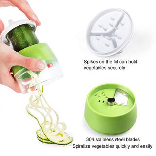 Heavy Duty Spiralizer Slicer Create Veggie Pasta & Noodles Effortlessly  1PCS NEW