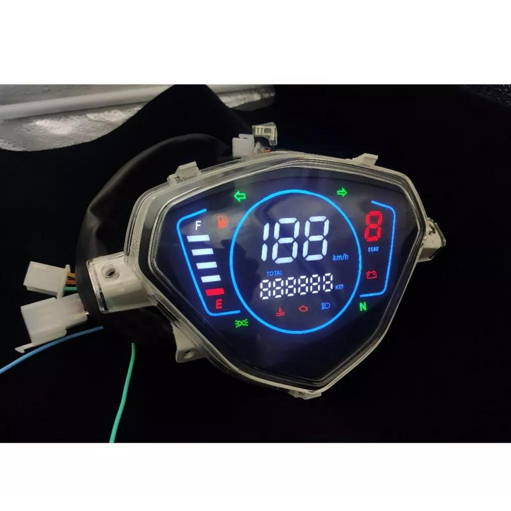 MODENAS KRISS MR2 MR3 Rusi Yuri 110 Digital Meter SpeedoMeter Speed ...