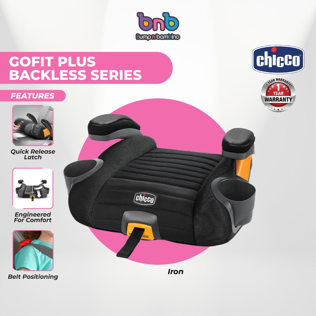 Chicco Gofit Plus Backless Series Booster Car Seat Shopee Malaysia