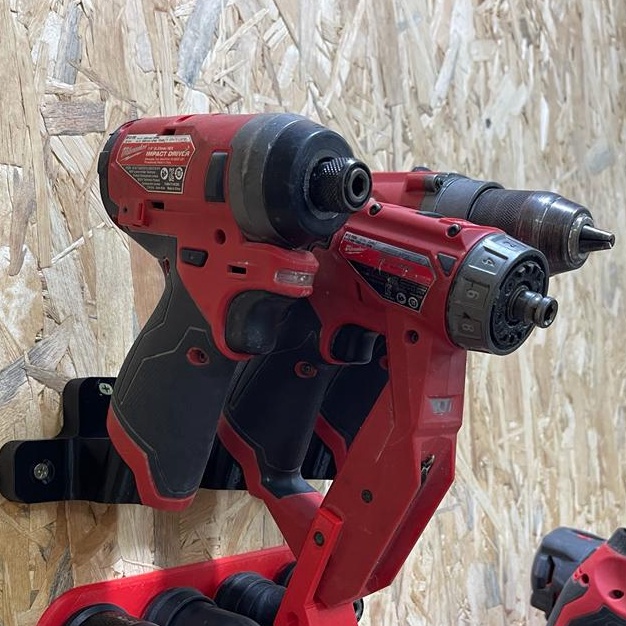 Milwaukee M12 Tool Holders (wall mounted) Shopee Malaysia