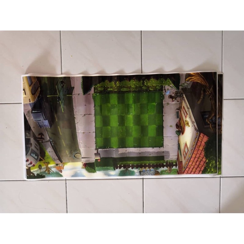 Ready Stock Plant vs Zombie Plastic Paper Battle Map | Shopee Malaysia