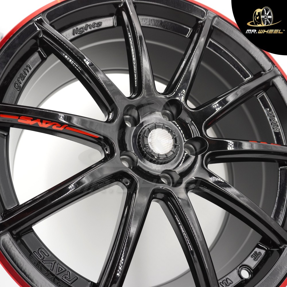 New Sport Rim RAYS GRAMLIGHT 57TRANSCEND 18x8.5 5H112-114.3 ET35 Black ...