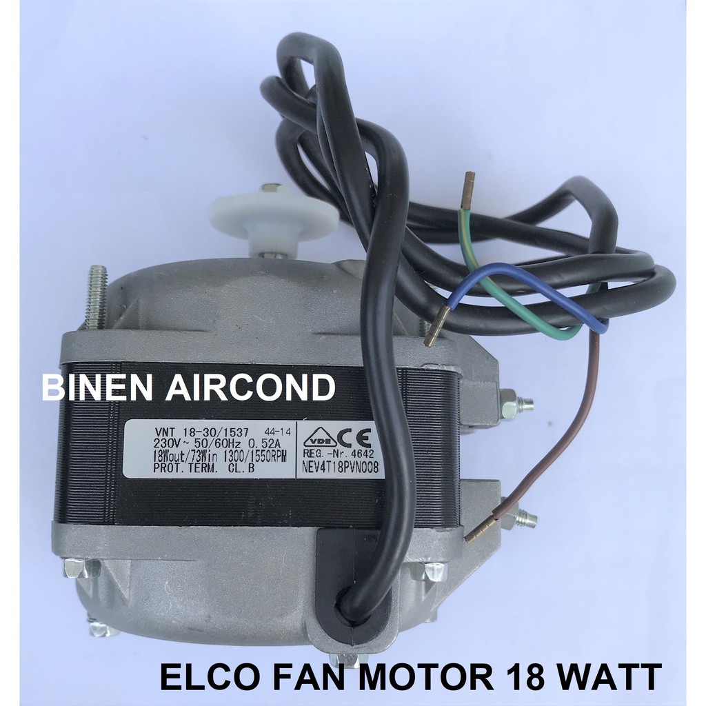 ELCO CHILLER FAN MOTOR 18 WATT Shopee Malaysia