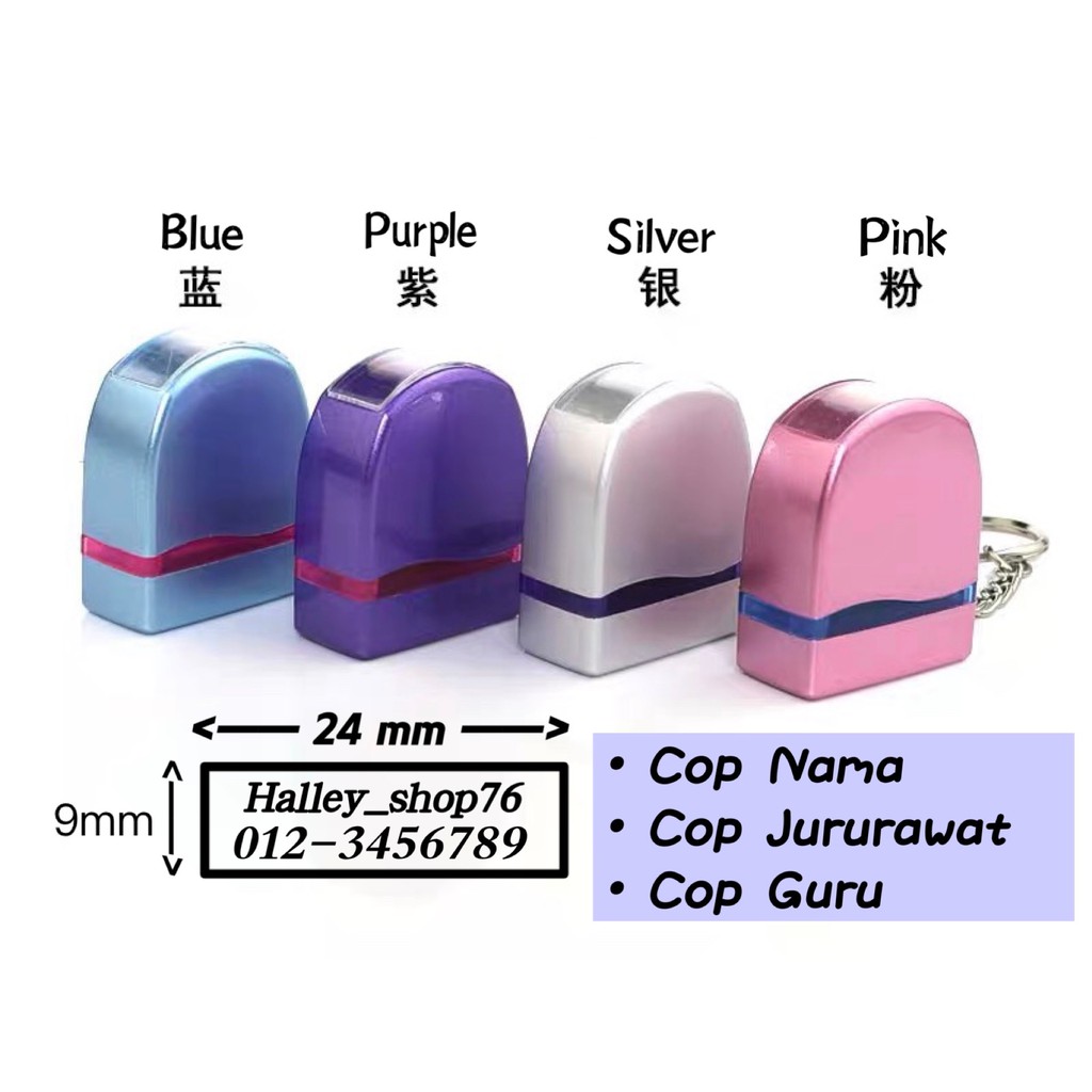 Cop Nama Untuk MySejahtera Check In, Cop Jururawat / Cop Nama / Cop ...