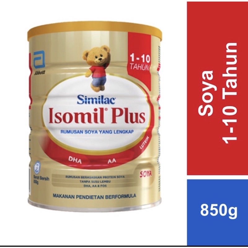 Isomil Plus 850g (1-10 years) | Shopee Malaysia