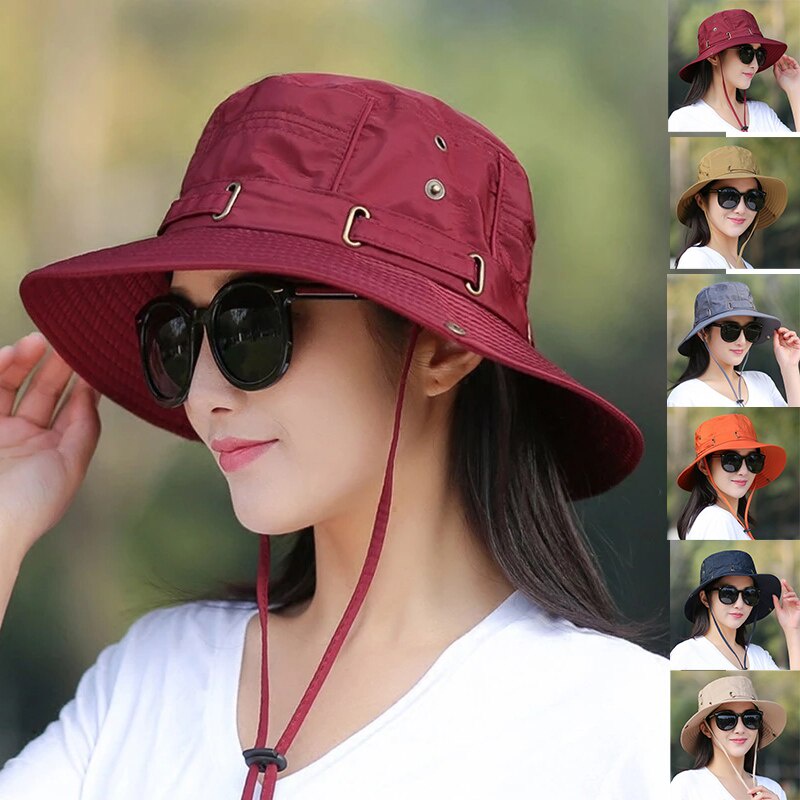 Bucket Hats For Men UPF 50+ Waterproof Bucket Hat - Packable Sun Hat For Men & Women Sun Hats For Men