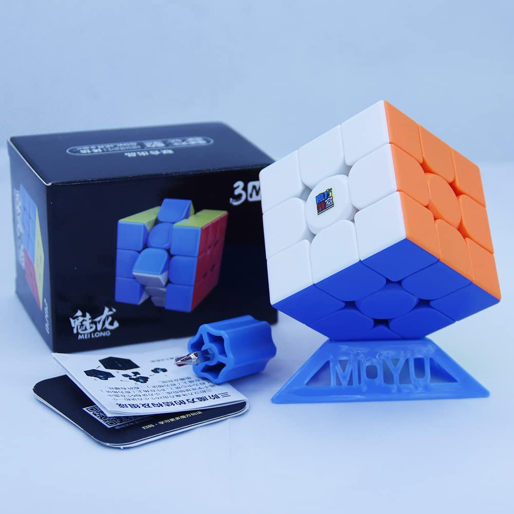 Moyu Meilong 3x3 Pyramid Neo Cube Stickerless Speed Magic Cube