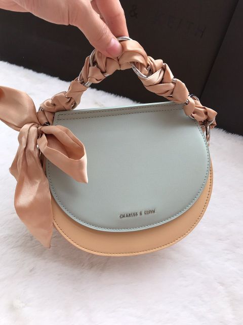 Satin scarf semi circle Bag Shopee Malaysia