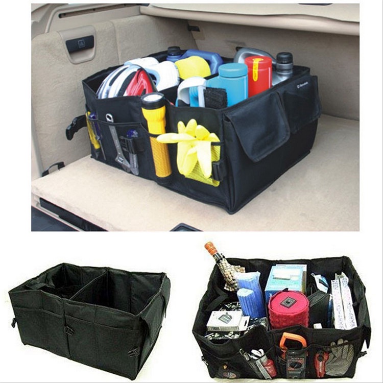 MY HOT Car Trunk Storage Box Organizer Bag Foldable Oxford Cloth ...