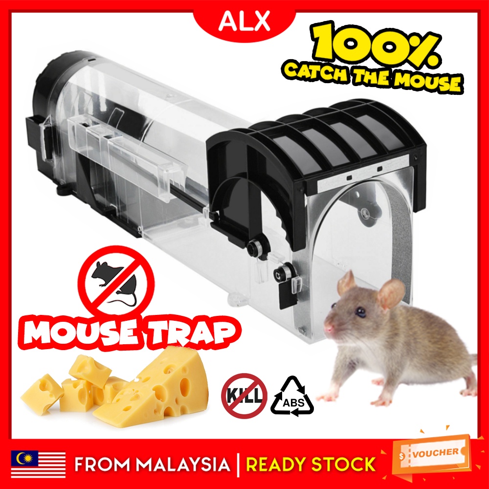 ALX Perangkap Tikus Mice Rat Rodent Reuseable Sensitive Mouse Trap Snap ...