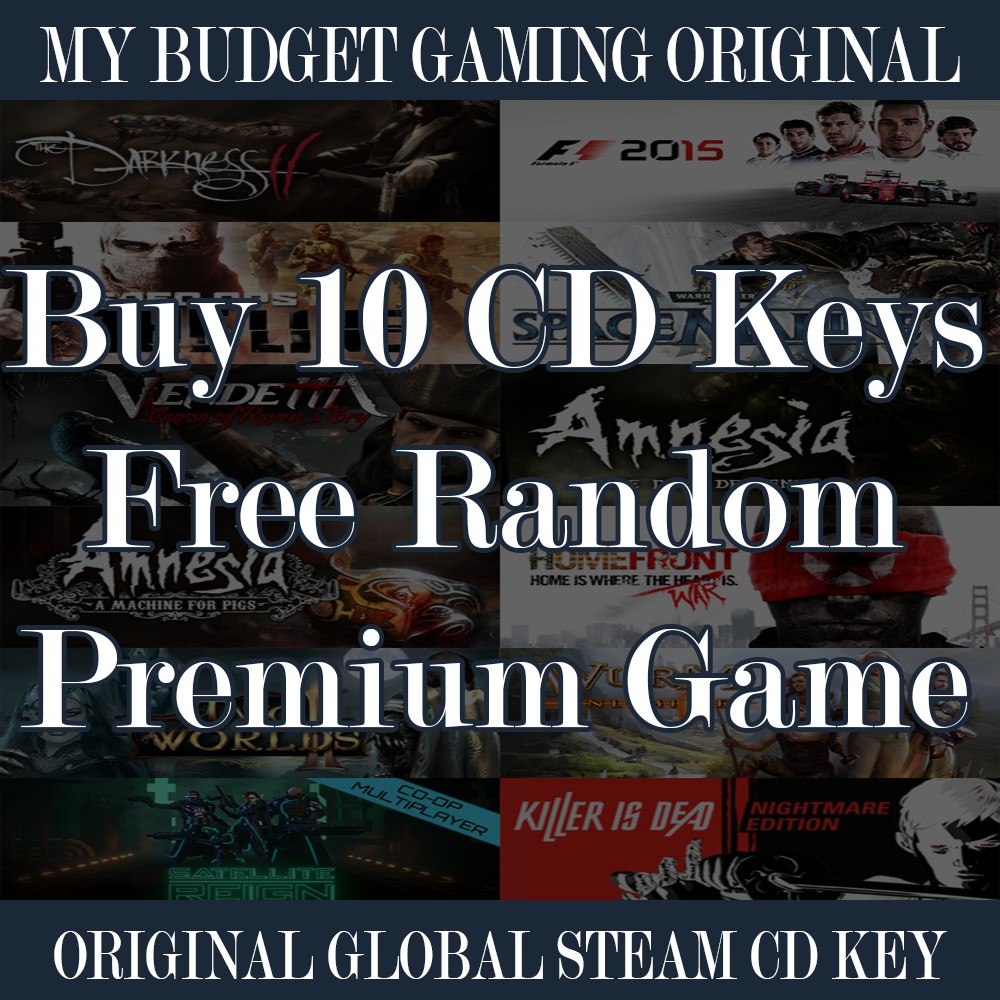 Buy 10 Steam Games CD Keys Free 1 Premium CD Keys (RM30+ Game) Shopee
