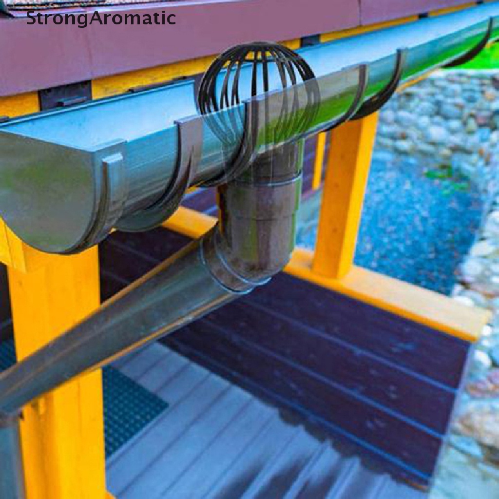 STRO Flexible Downpipe Filter Plastic Roof Gutter Balloon Guard Filters