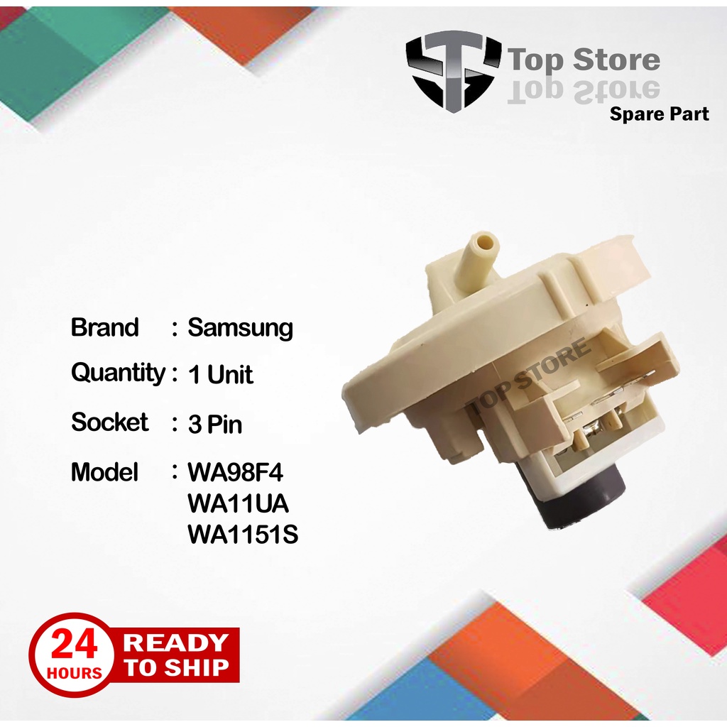 Samsung Washing Machine Water Level Sensor WA98F4 WA11UA WA1151S Shopee Malaysia