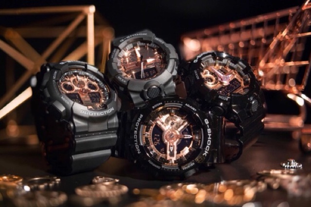 CASIO G SHOCK BLACK AND ROSE GOLD MMC SERIES Shopee Malaysia