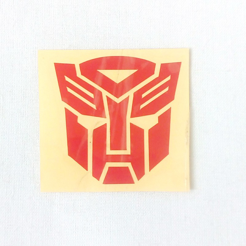 Transformer Logo Sticker Autobot Cutting Sticker | Shopee Malaysia