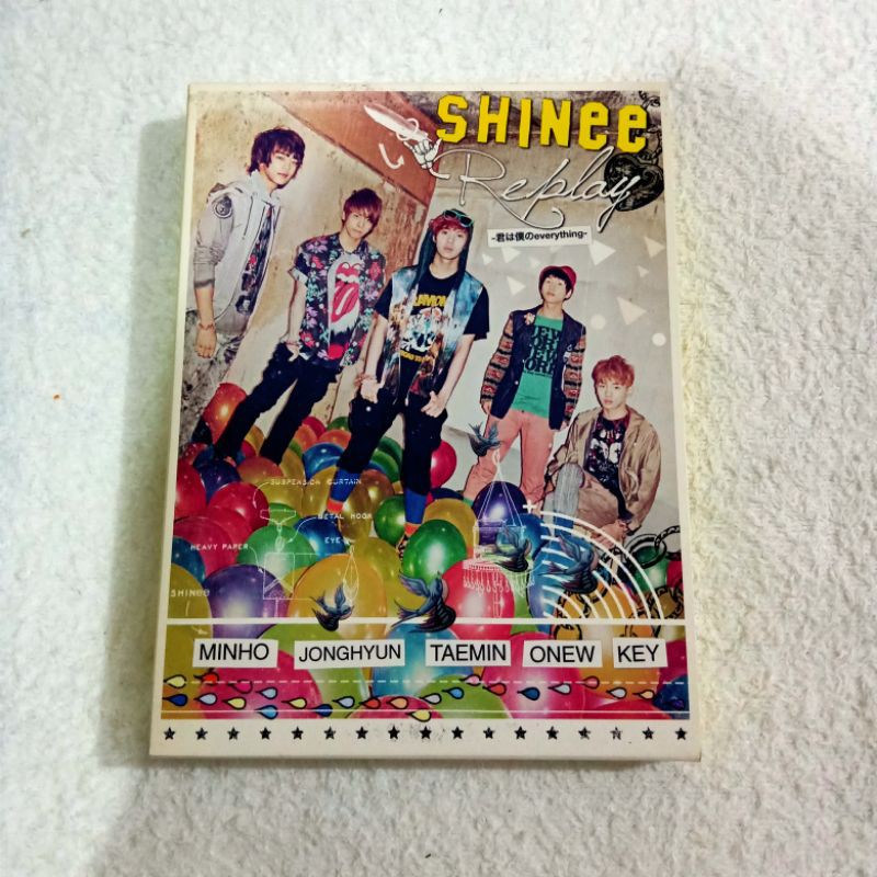 [WTS] SHINEE JAPAN ALBUM : REPLAY (1ST SINGLE JAPAN ALBUM) | Shopee ...
