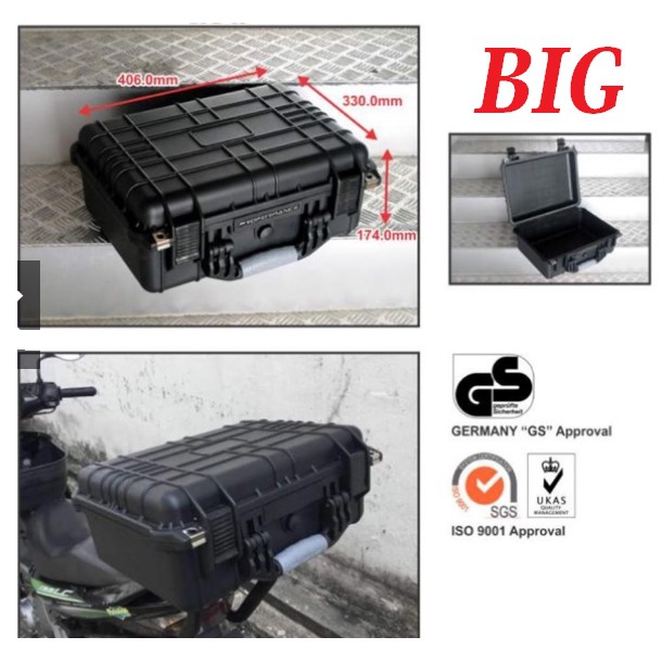 PROFORMANCE Safety Top Box Motorcycle Kotak Motosikal Waterproof Case ...