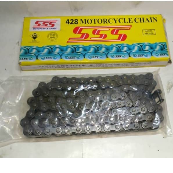 SSS CHAIN 428 (96L/104L/108L/114/122L/132L) | Shopee Malaysia