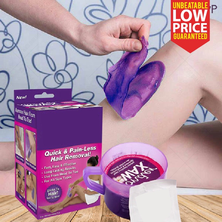 Magic Wax Painless Hair Removal Face & Body Quick Microwaveable Waxing