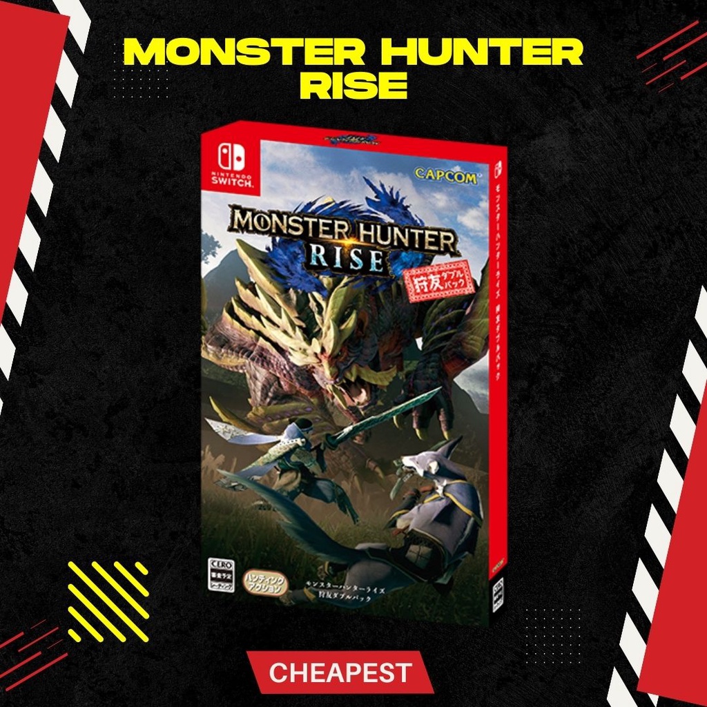(With Box) Switch Monster Hunter Rise | MH Rise (English)(Used ...