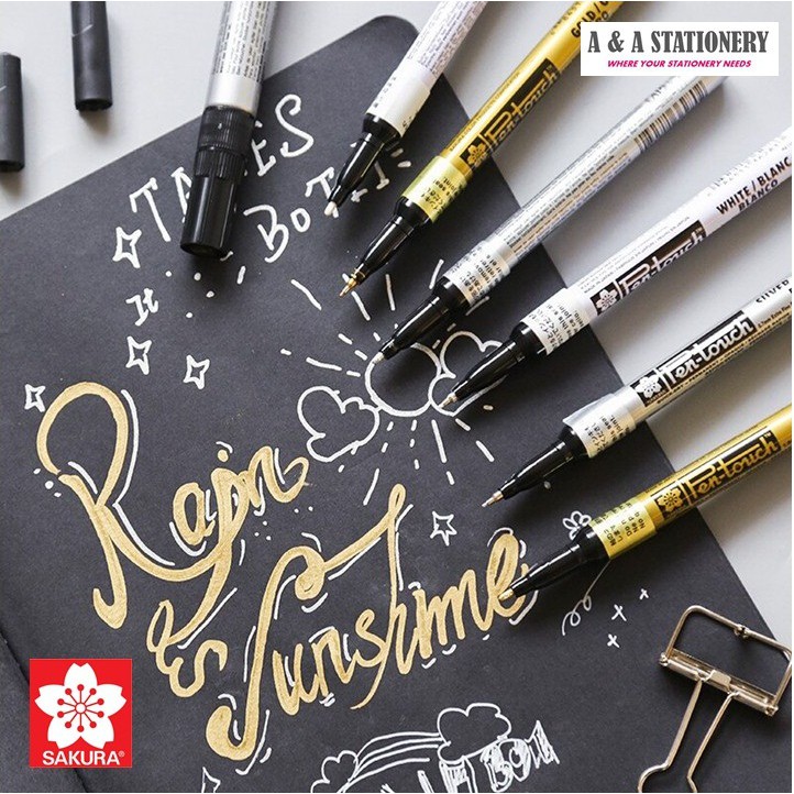 Sakura Pen-Touch Paint Marker - Fine Point 1.0mm Original | Shopee Malaysia