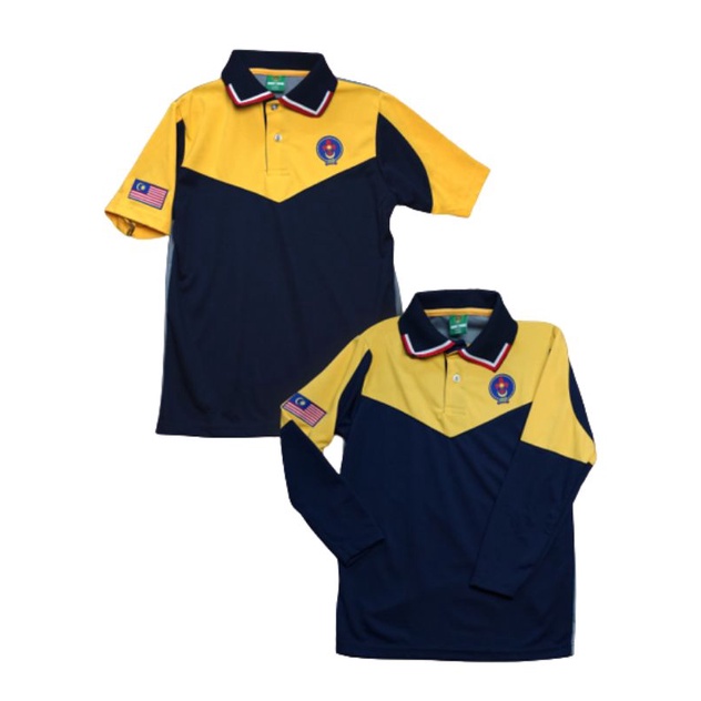 Tshirt baju scout pengakap kanak kanak KUNING original | Shopee Malaysia