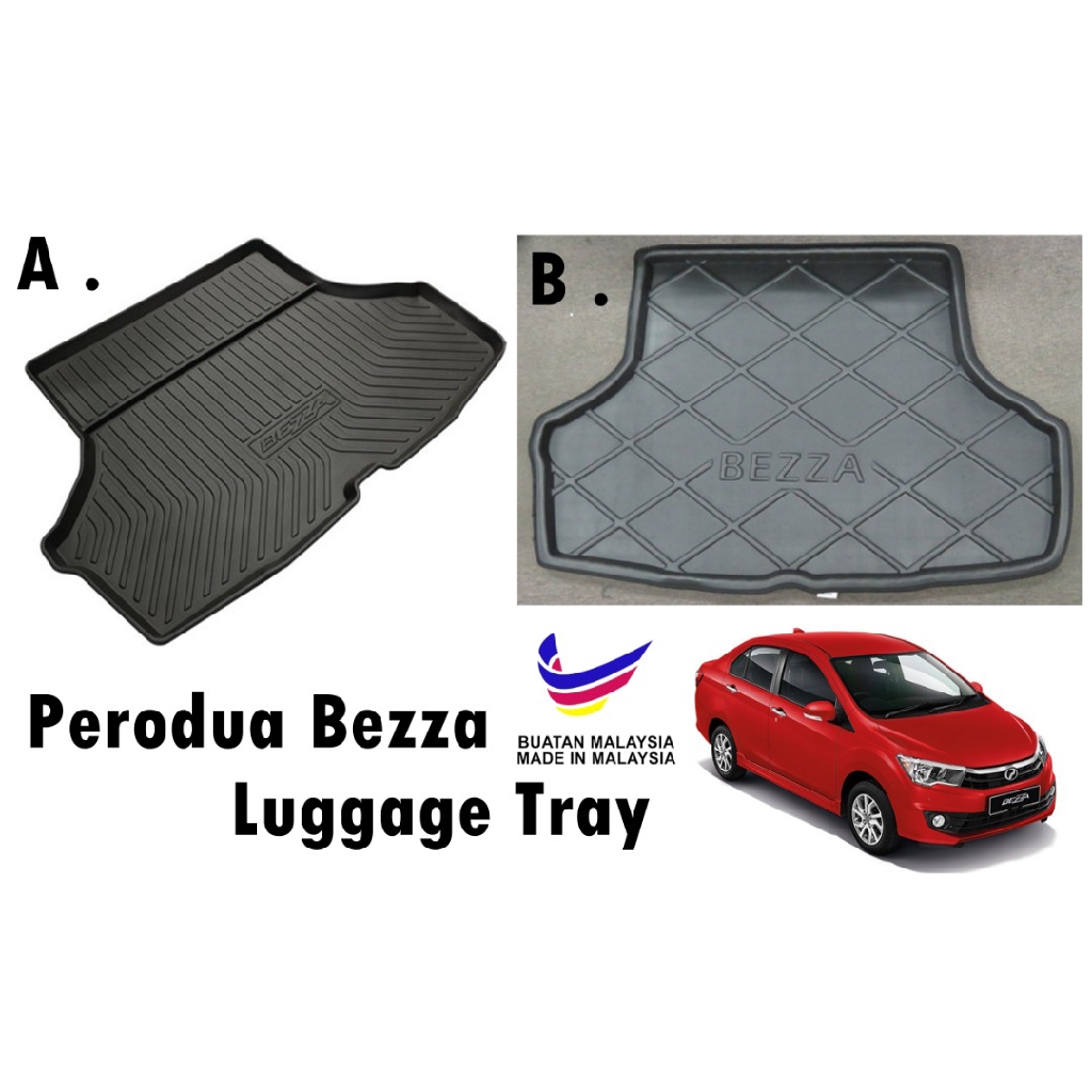 Perodua Bezza Boot Tray / Luggage Tray / Cargo Tray | Shopee Malaysia