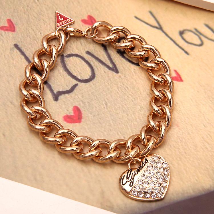 Guess love hotsell heart bracelet