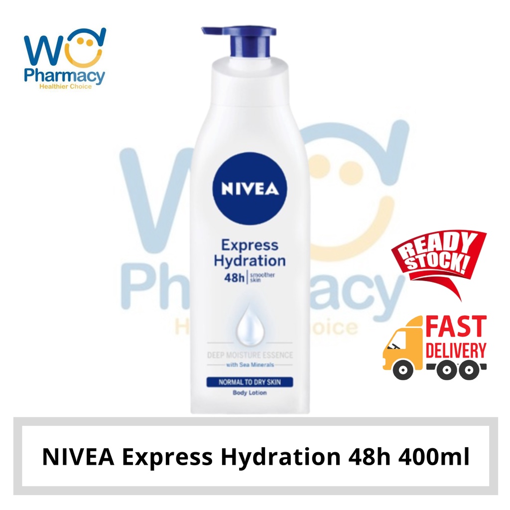 NIVEA Body Lotion Express Hydration 48h 400ml Shopee Malaysia