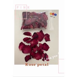Red Dry Rose Petals