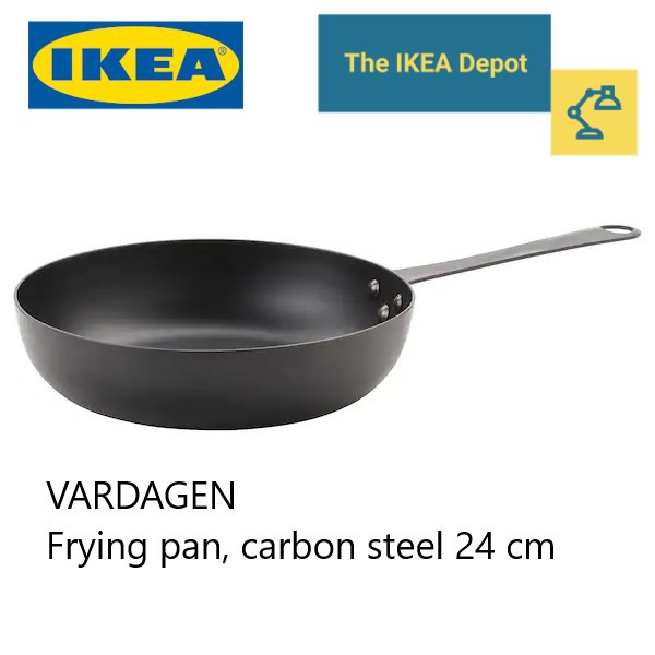 VARDAGEN frying pan, cast iron, 11 - IKEA