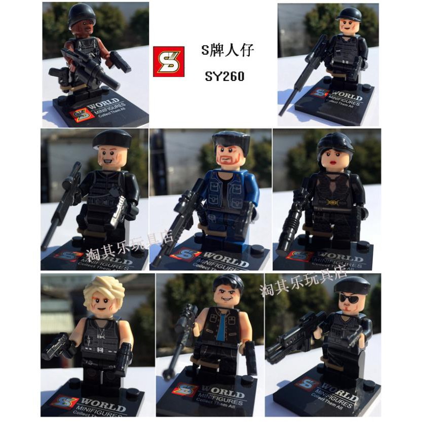 Lego expendables hotsell