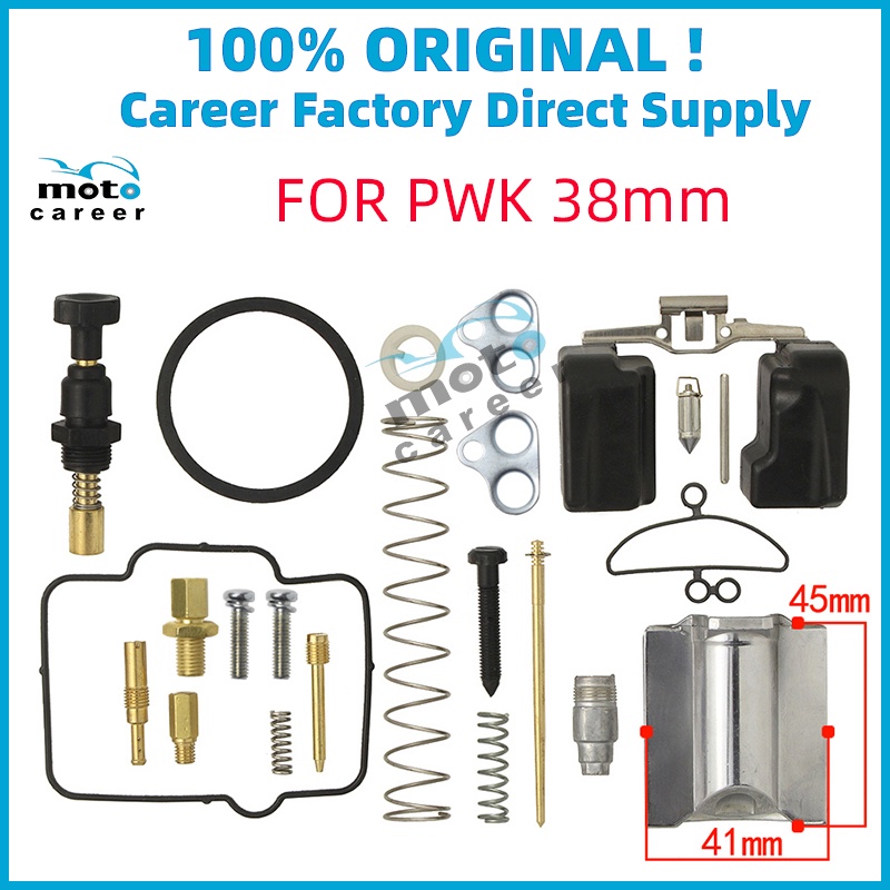 38mm Motorcycle Carburetor Repair Rebuild Kit Fit for PWK OKO Spare Jets