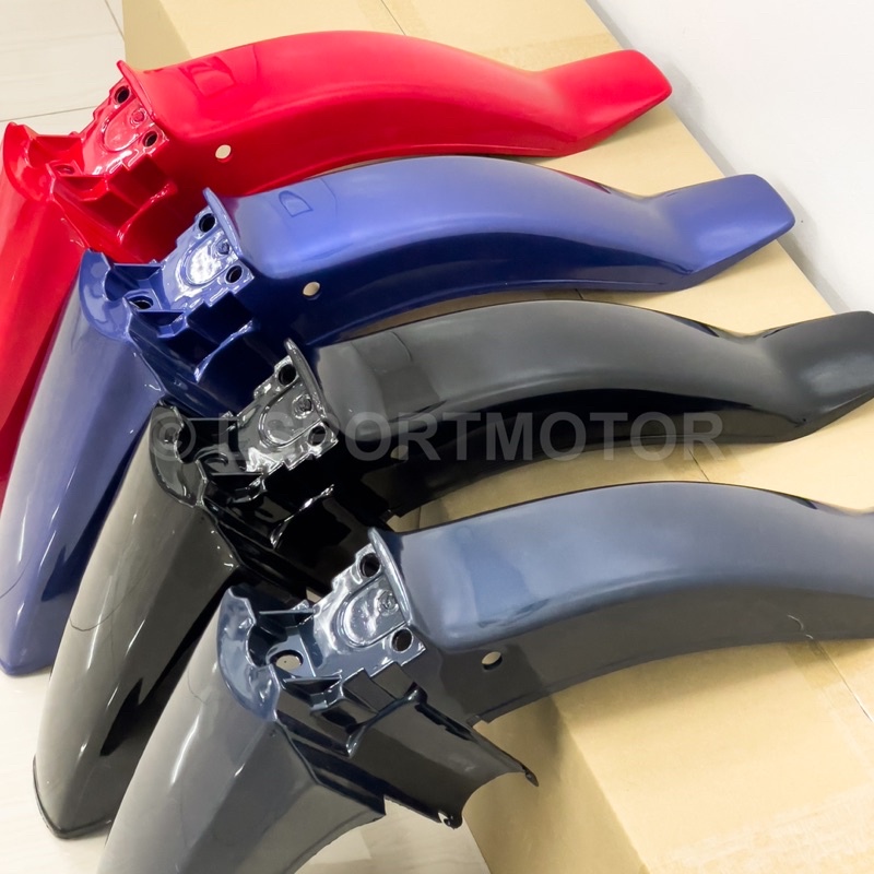 YAMAHA Y110 SS FRONT FENDER MUDGUARD DEPAN MAGAT DEPAN Y110SS SS1 BLACK ...