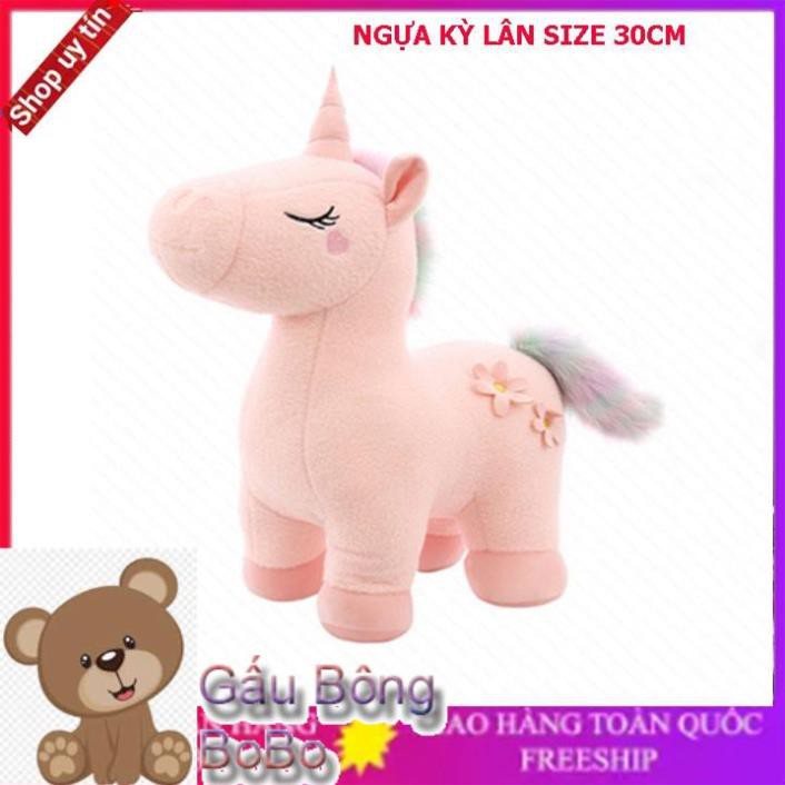[BOBO] Cute unicorn teddy bear 1horn stuffed animal as a super cute