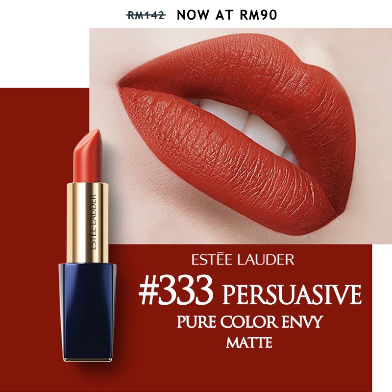 Estée Lauder Pure Color Envy Matte Sculpting Lipstick – Farbe 408, 3,5 G – Langanhaltender, Matter Lippenstift
