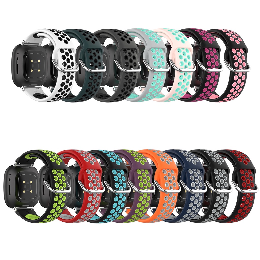 Fitbit Versa 3 Versa 2 Versa2 Versa3 Sport Silicone Strap 23mm