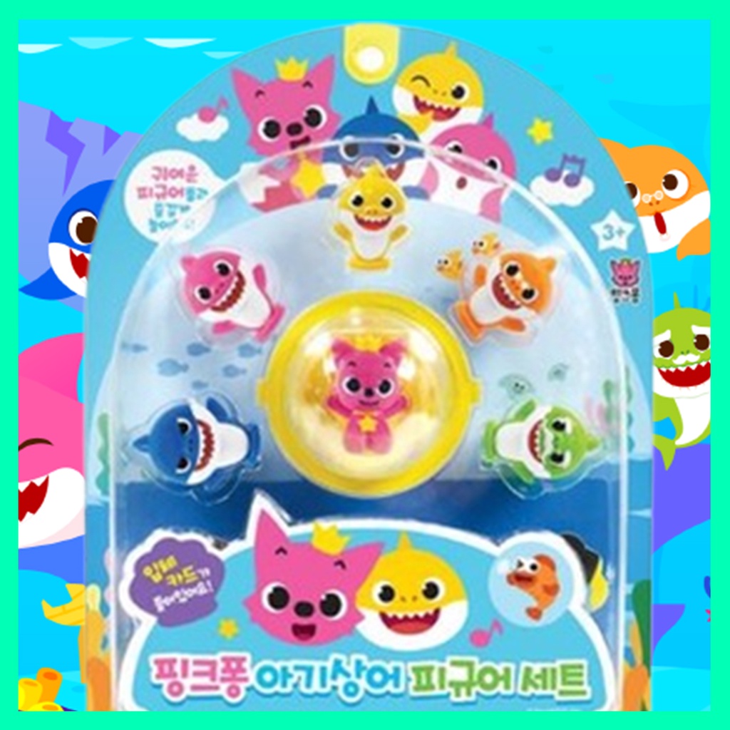 Pinkfong Baby Shark Figure Set | Shopee Malaysia